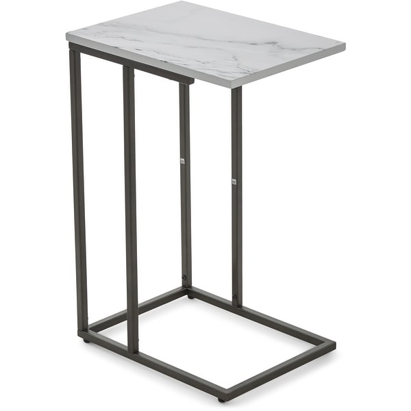 Serta Harton C Table， Modern Design， Durable Metal Base