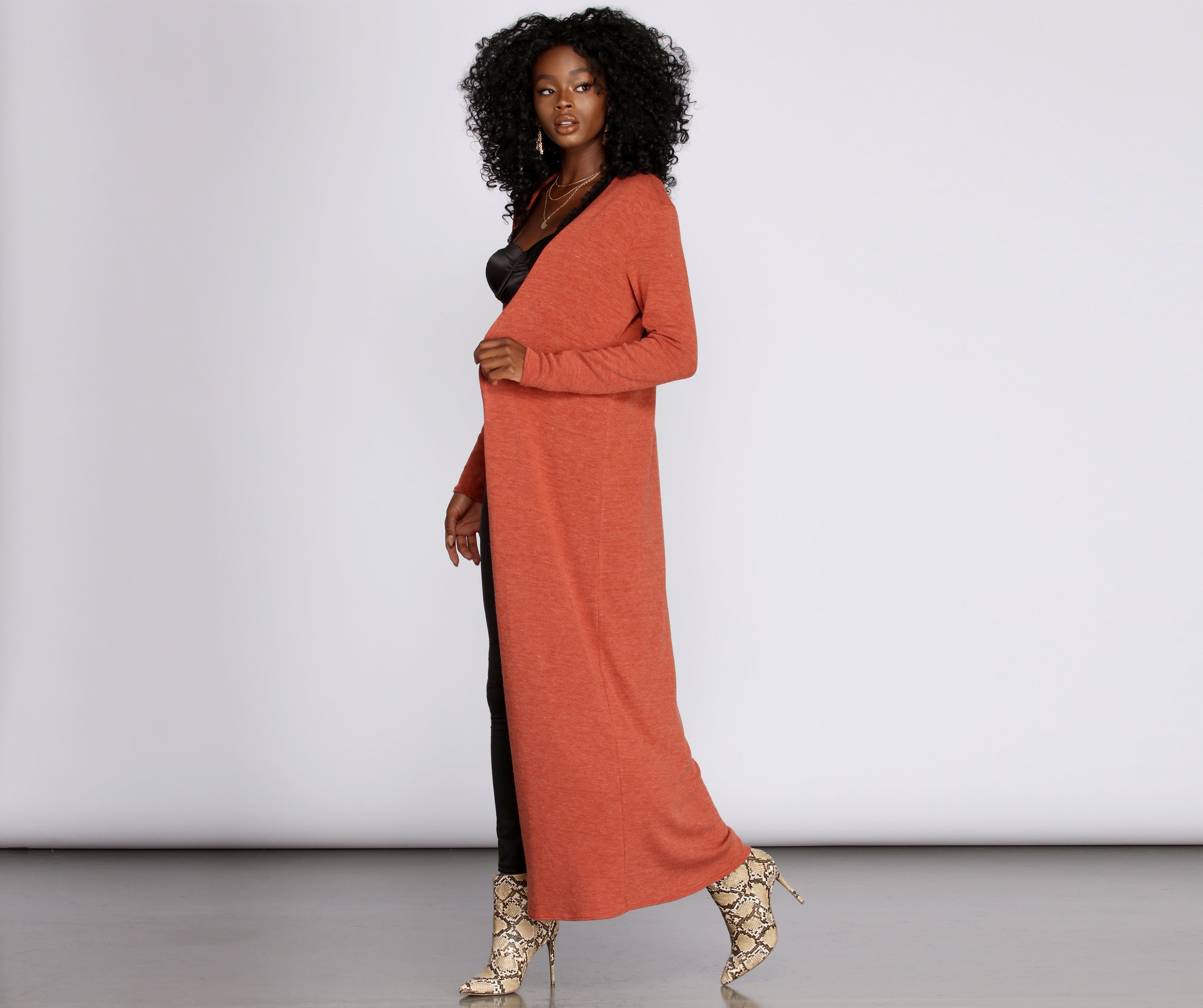 Stunning Simplicity Knit Duster