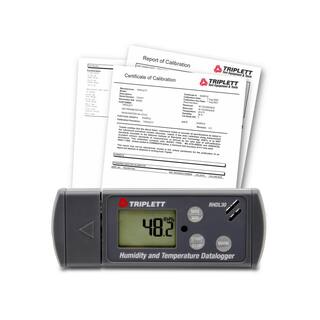 TRIPLETT TemperatureHumidity PDF Datalogger with Cert. of Traceability to NIST RHDL30-NIST