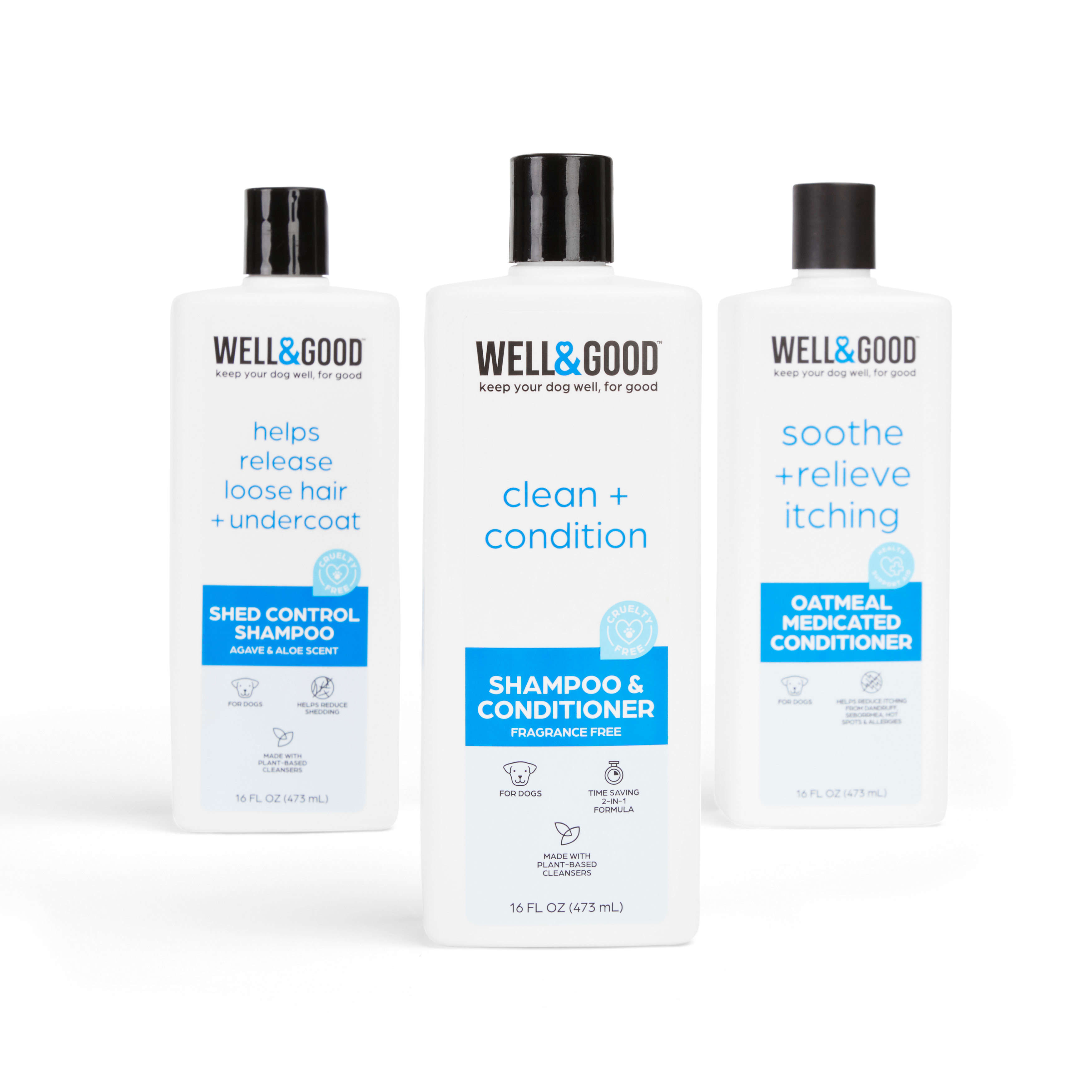 Well  Good Dog Shampoo  Conditioner， 16 fl. oz.