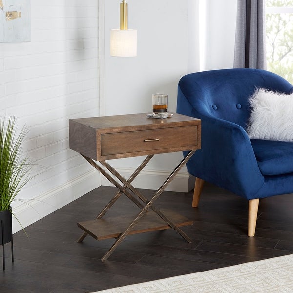 Barrett X-Base One Drawer Side Table