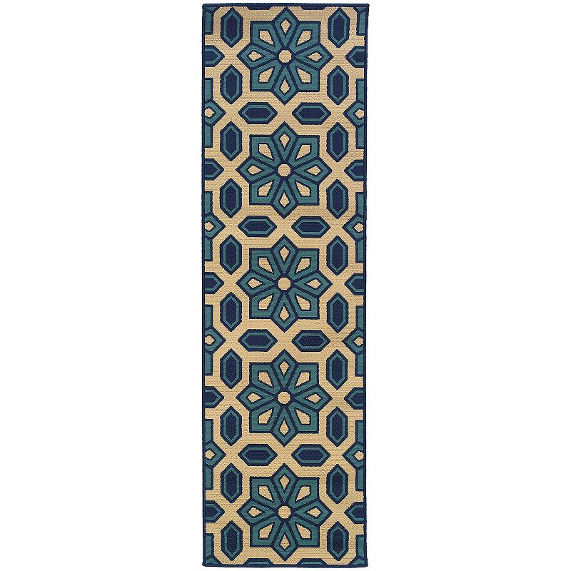 StyleHaven Cayman Geometric Indoor Outdoor Rug