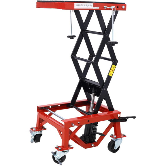 300 lbs Hydraulic Motorcycle Scissor Jack Lift Foo...