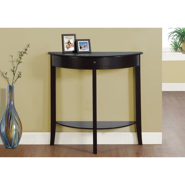 Dark Cherry Hall Console 31nch Accent Table