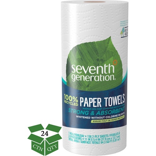 Seventh Generation 100% Recycled Paper Towels  SEV13722