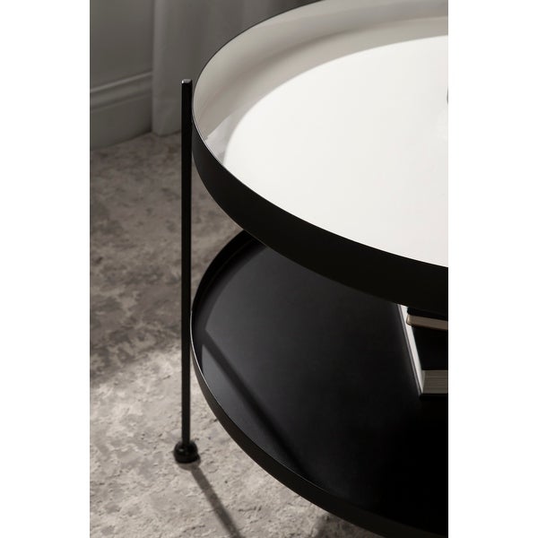 Kate and Laurel Nira Metal Coffee Table