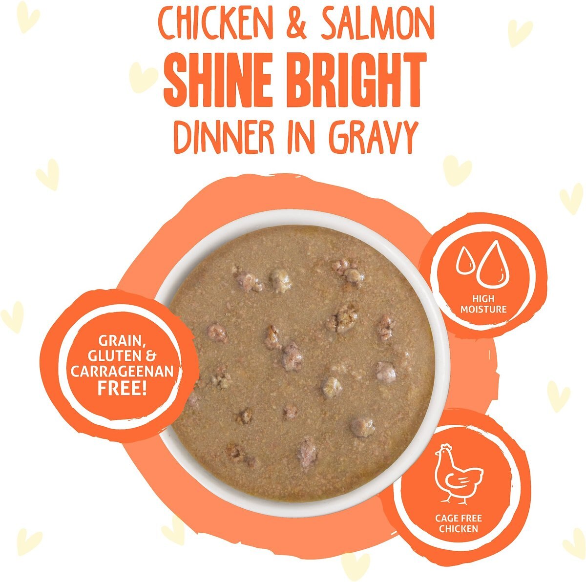 BFF OMG Shine Bright! Chicken and Salmon in Gravy Wet Cat Food Pouches