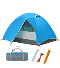 One people camping and hiking outdoor waterproof tent