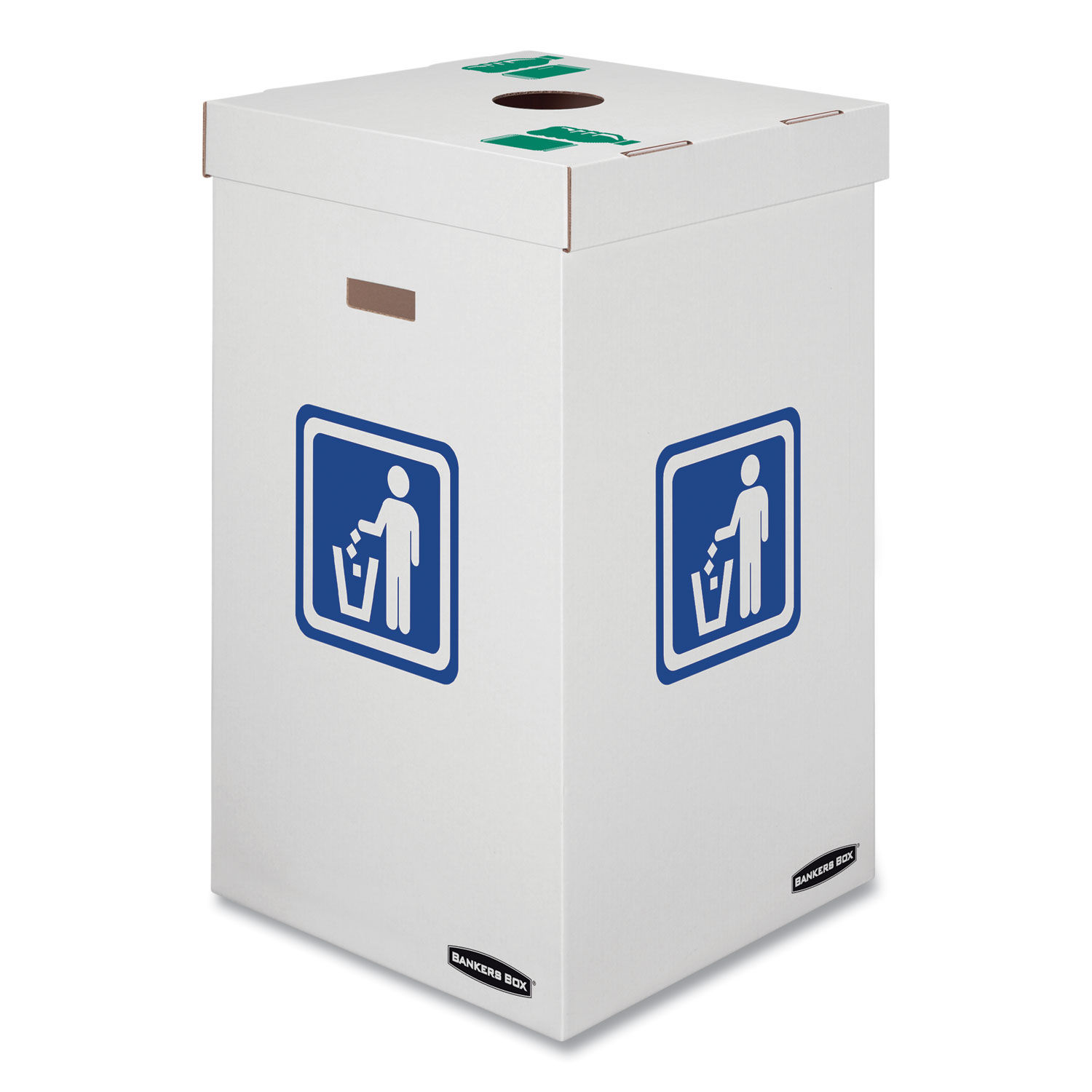 Waste and Recycling Bin by Bankers Boxandreg; FEL7320101