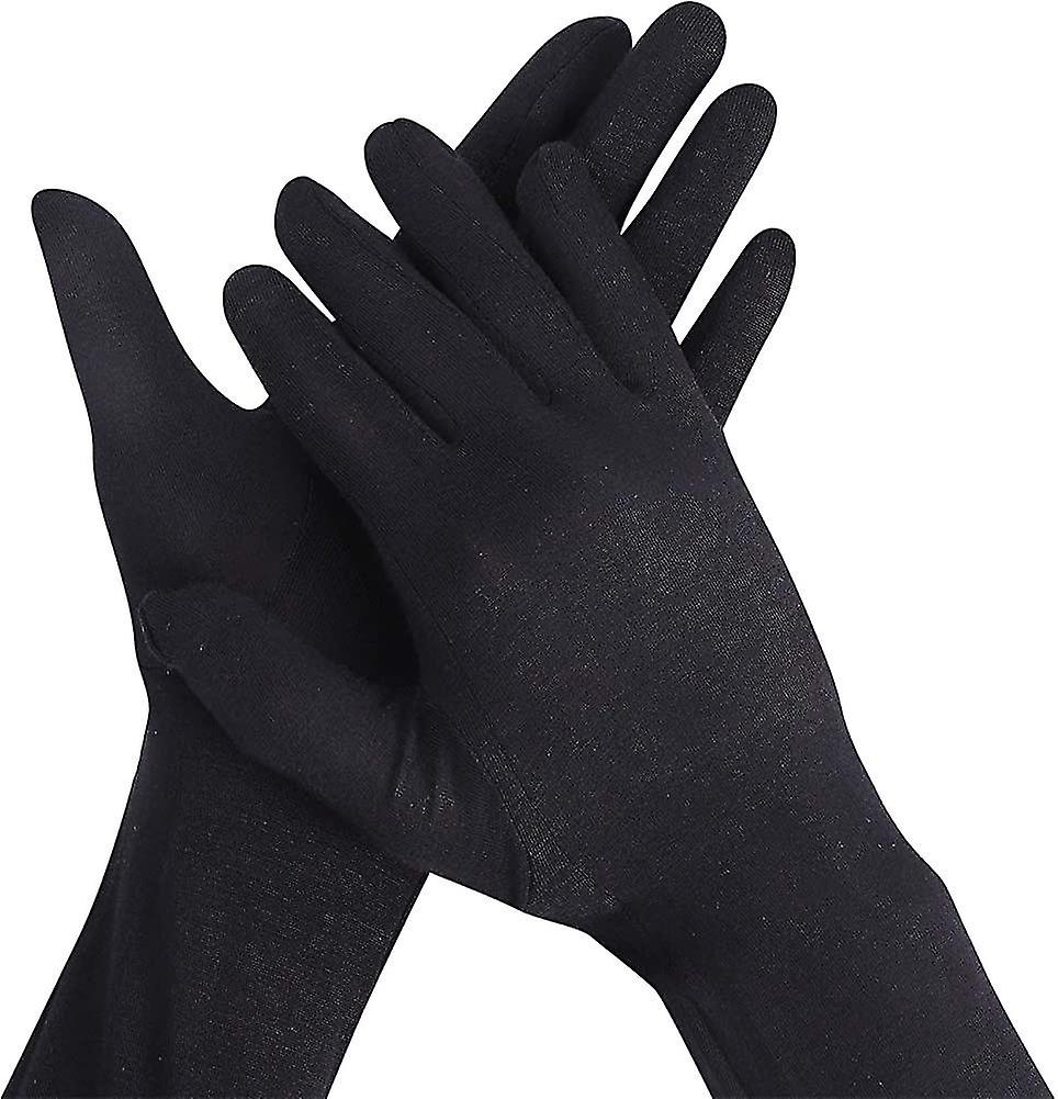 Womens Sunscreen Long Driving Gloves Arm Sleeves Touch Screen Mittens Breathable Gift