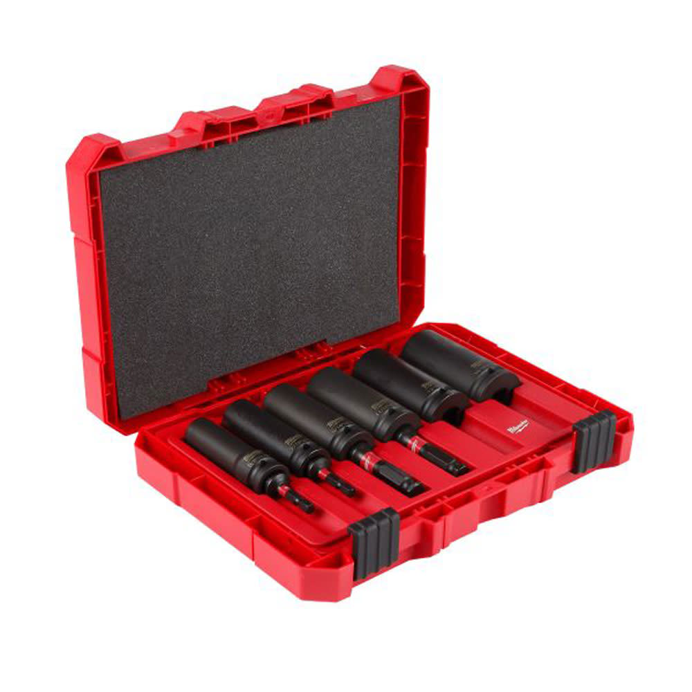 Shockwave Linemanand#8217;s 10PC 2-IN-1 12PT Socket Set ;