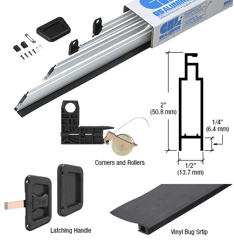 CRL 30 81 Heavy Duty Extruded K.D. Sliding Scree...