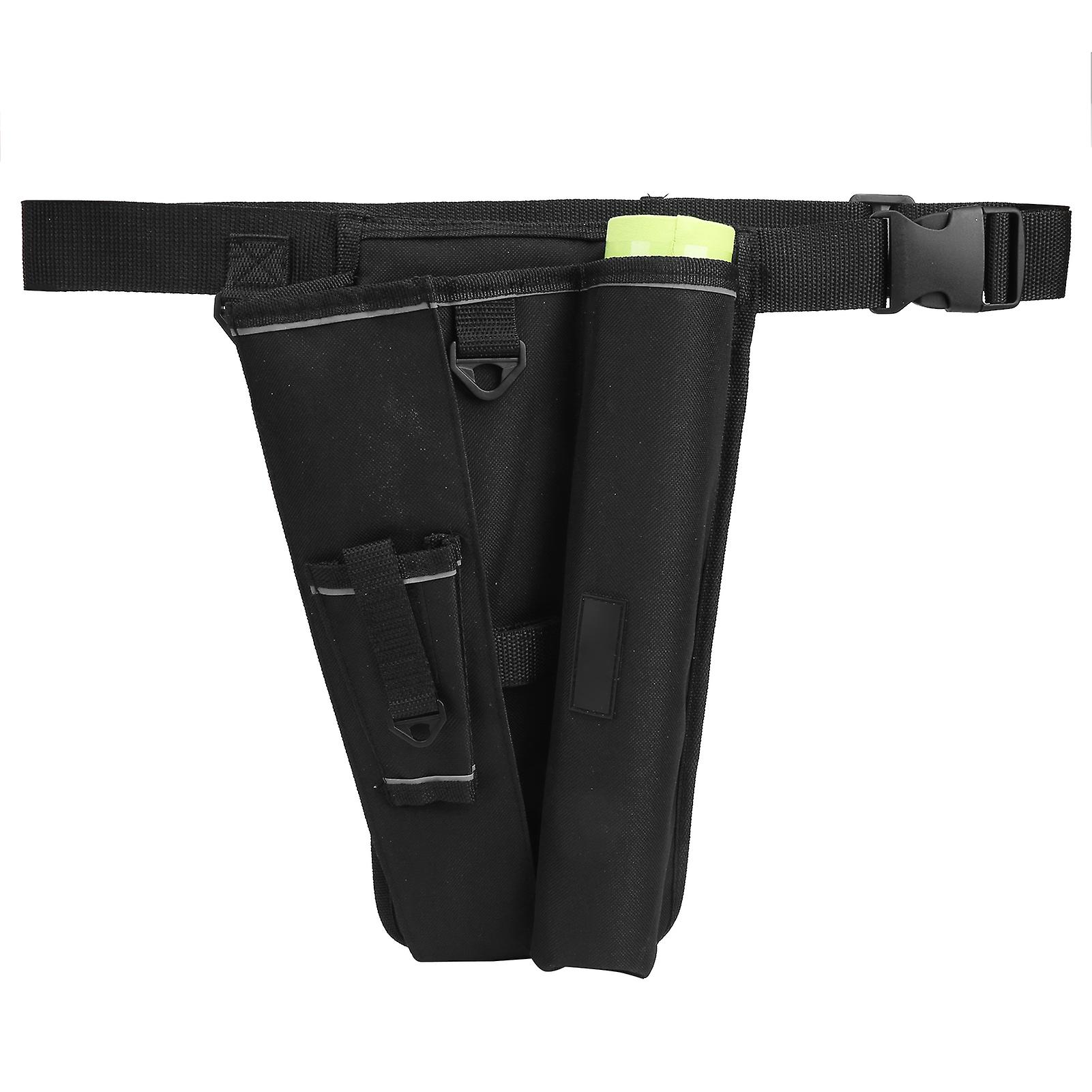 Multifunctional Waist Bag Polyester For Outdoor Lure Fishing Tackle Pouch Rod Holder