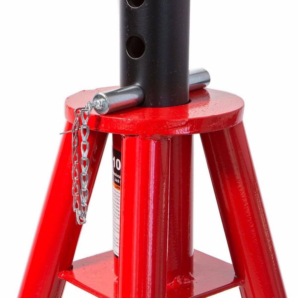 STARK USA 18-12 in. to 30 in. High 20-Ton Capacity Jack Stand 51404-H