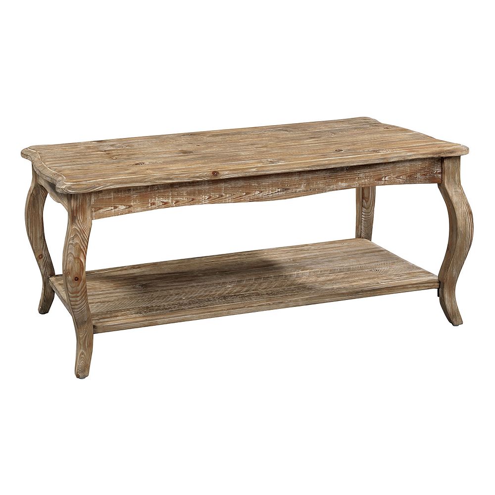 Alaterre Rustic Reclaimed Wood Coffee Table