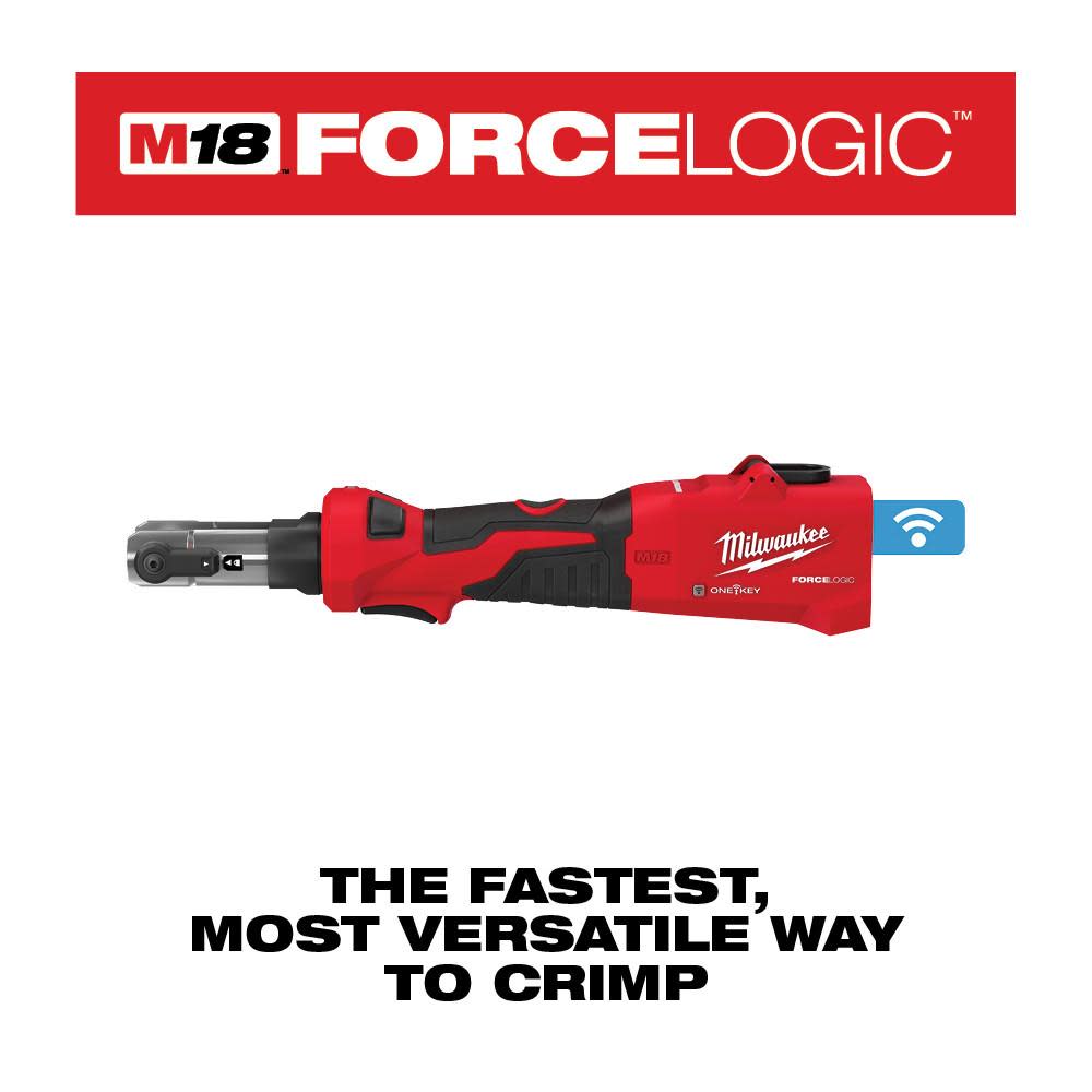 M18™ FORCE LOGIC™ 6T Linear Utility Crimper， Bare Tool