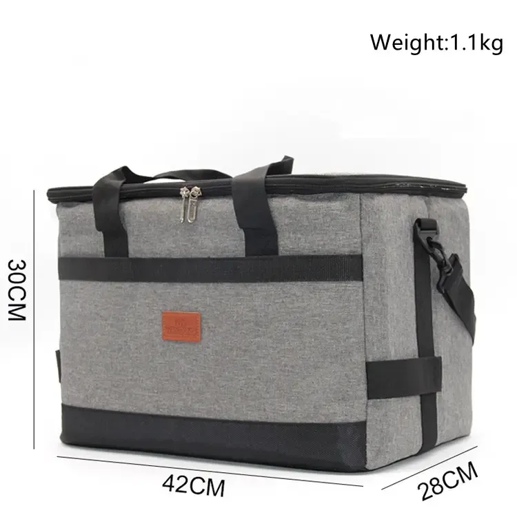 XIWANG Portable Picnic Big Size Lunch Bag Cooler Box Cooling Cooler Bag