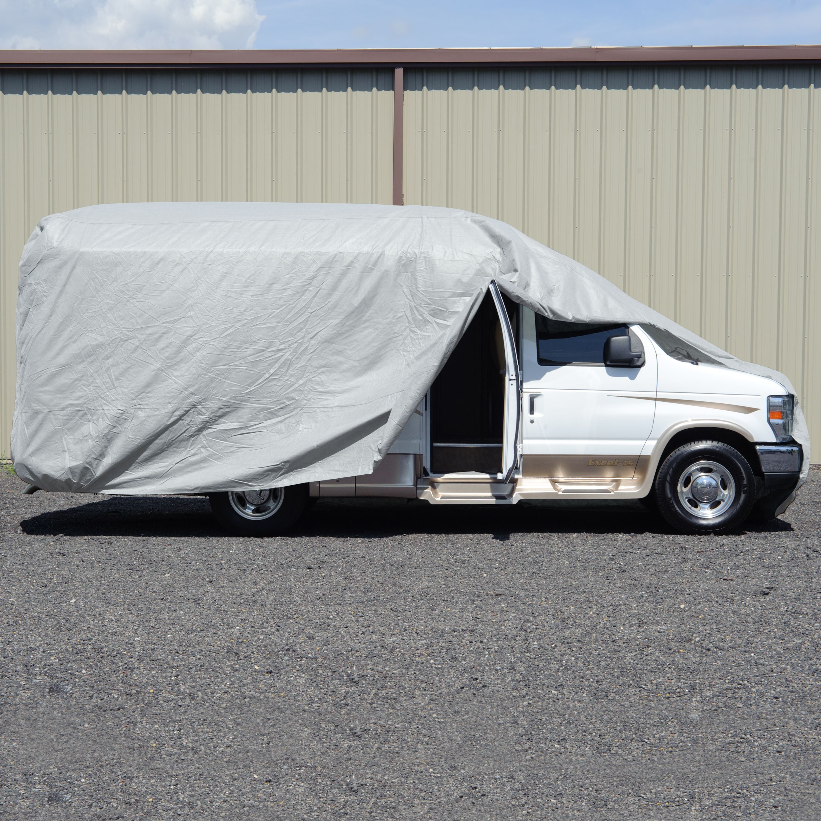 Budge Premier Class B RV Cover， 100% Waterproof， Premium Outdoor Protection for RVs， Multiple Sizes