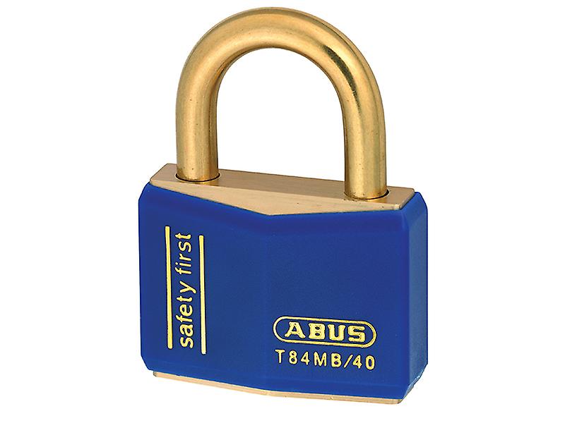 ABUS T84MB/40mm Blue Rustproof Padlock Keyed Alike 8406 ABUKA37826