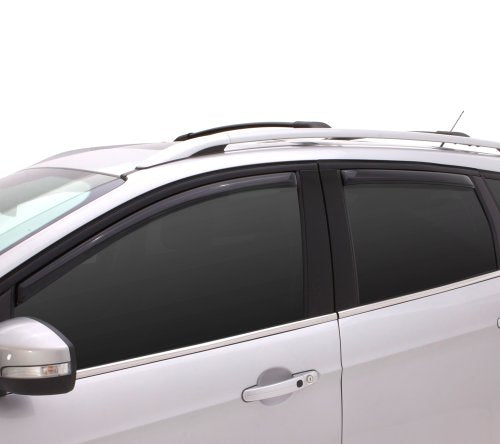 AVS 07-14 Chevy Tahoe Ventvisor In-Channel Front and Rear Window Deflectors 4pc - Smoke