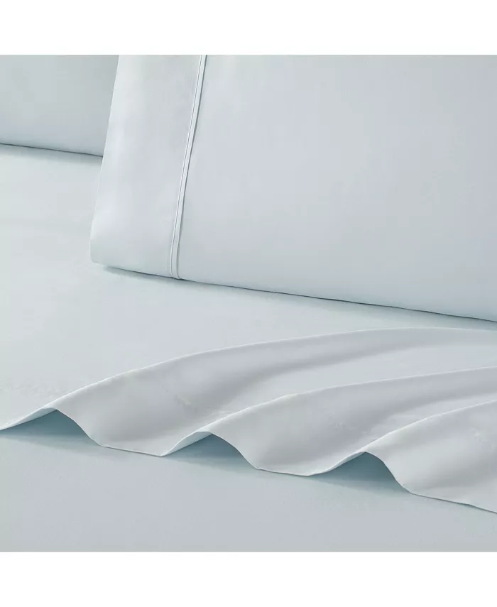 Aston and Arden Rayon from Bamboo King Sheet Set， Ultra Silky Luxury Sheets， 1 Flat Sheet， 1 Fitted Sheet， 2 Pillowcases， Temperature Regulating， Breathable， Sustainably Sourced