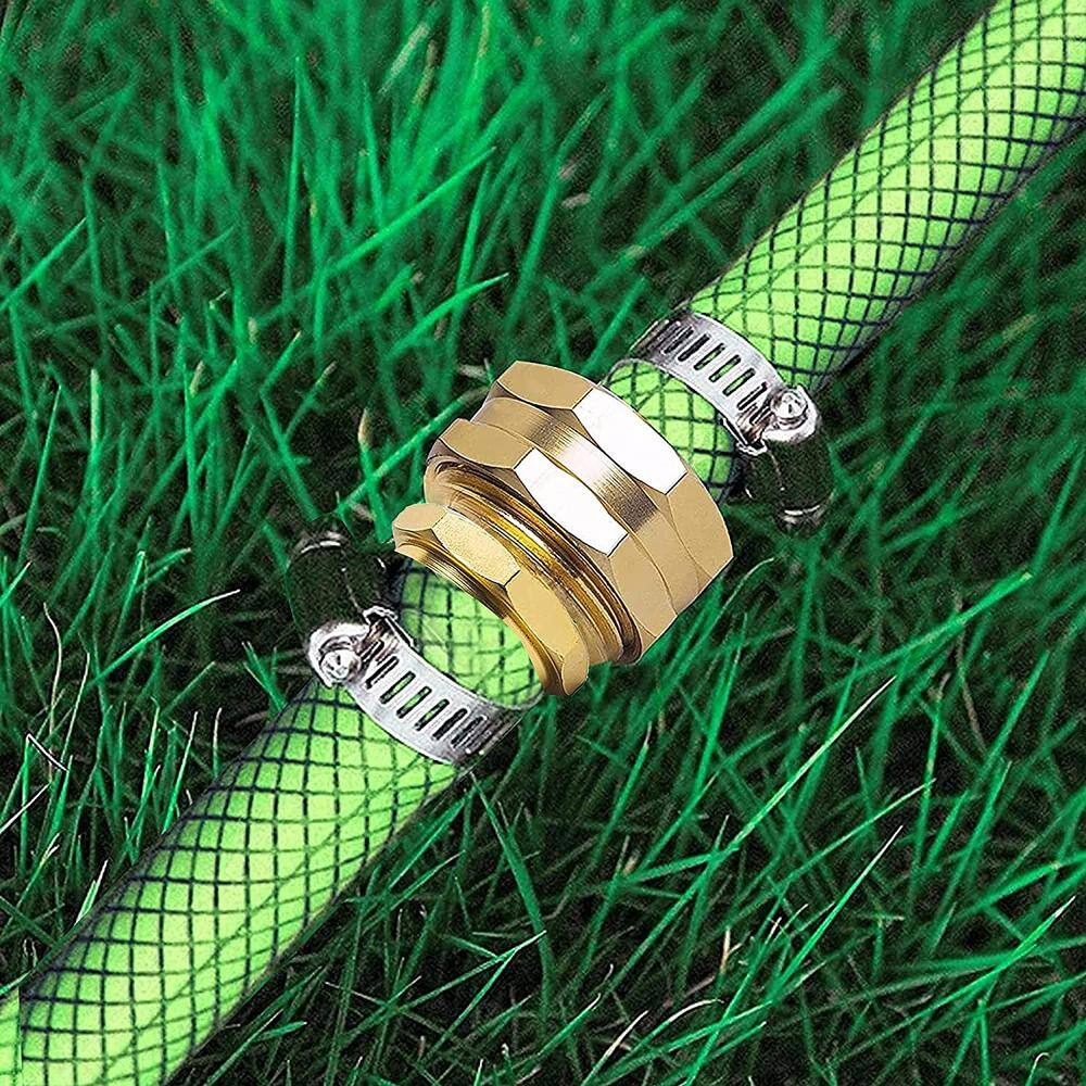 Garden Hose Repair Fittings with Clips for 34