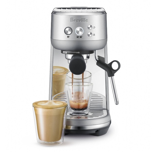 Breville Bambino Stainless Steel Espresso Maker Silver Bes450bss