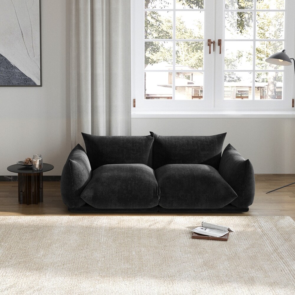 Minimalist Chenille Modular Sofas Couches