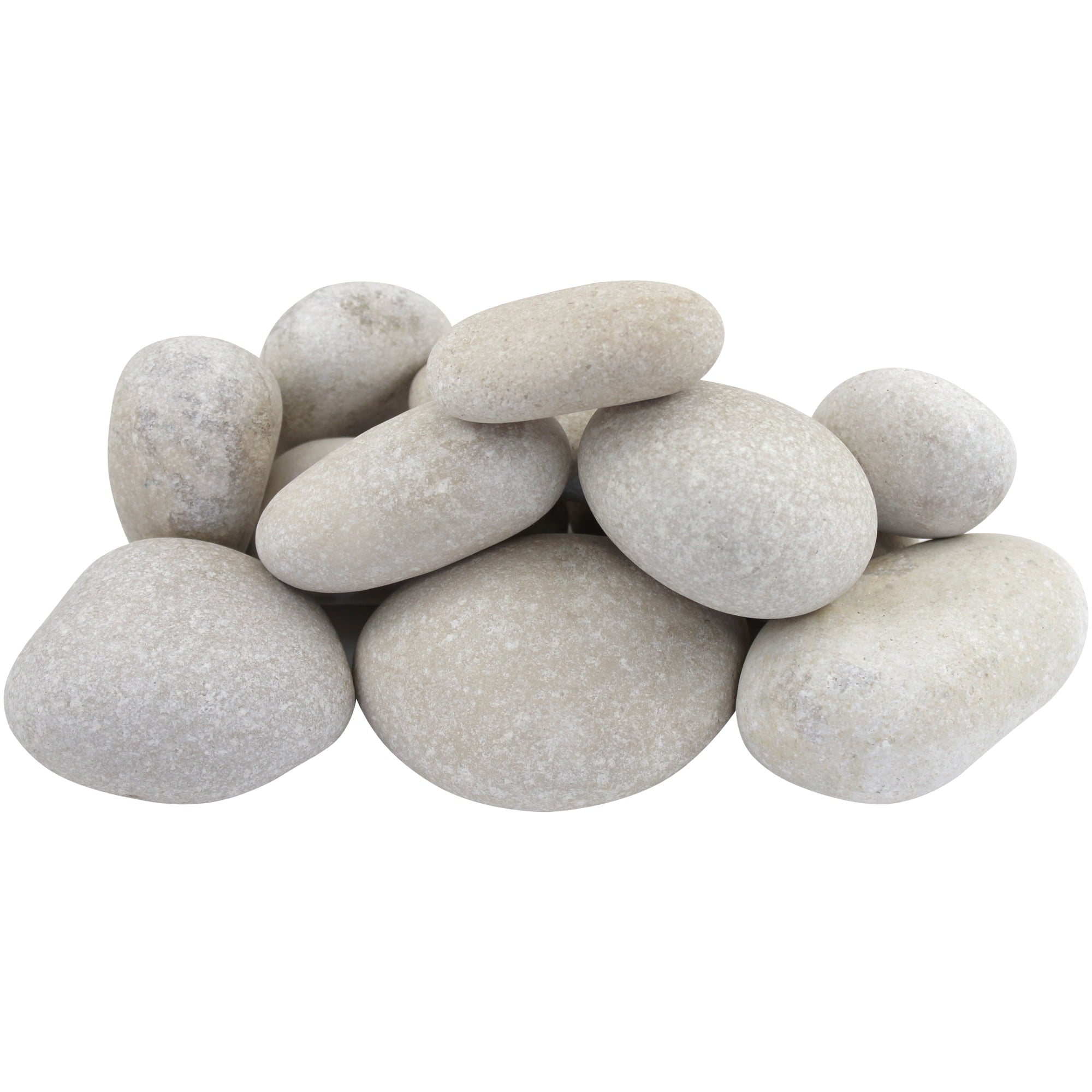 Rain Forest White Pebbles (30 lbs)