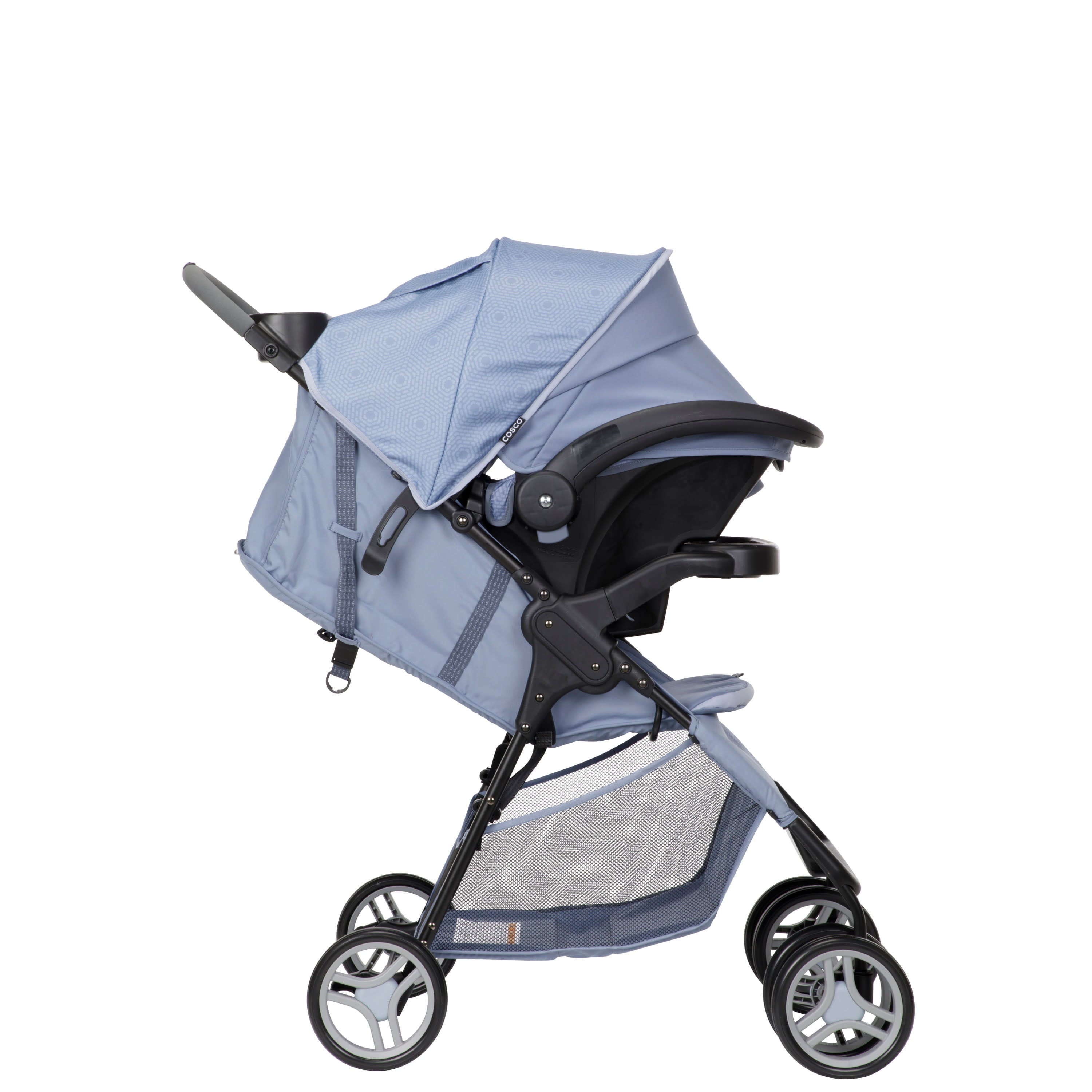 Cosco Lift & Stroll DX Travel System, Chalk Blue