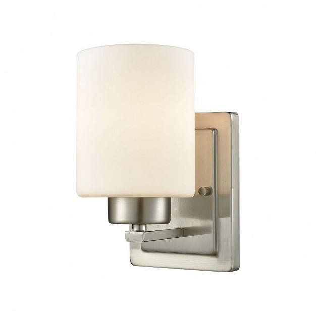 Thomas Lighting Summit Place 1 Light Vanity Brushed Nickel