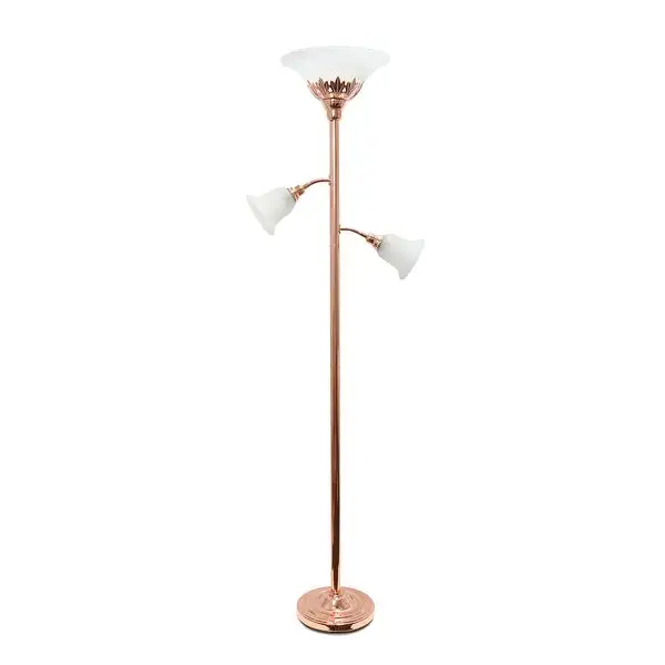 Copper Grove Armlin Bronze Iron 3-light Floor Lamp