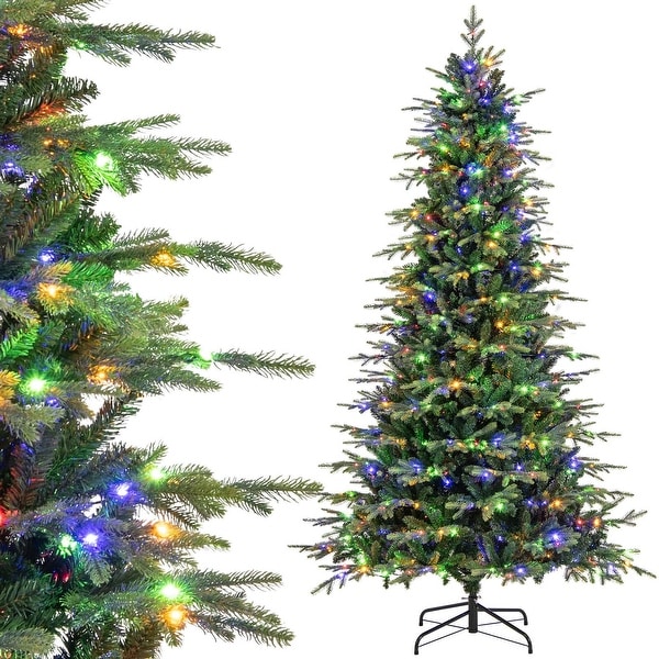 Costway 6/7.5/9 FT Artificial Christmas Tree with 714/1162/1770 Branch