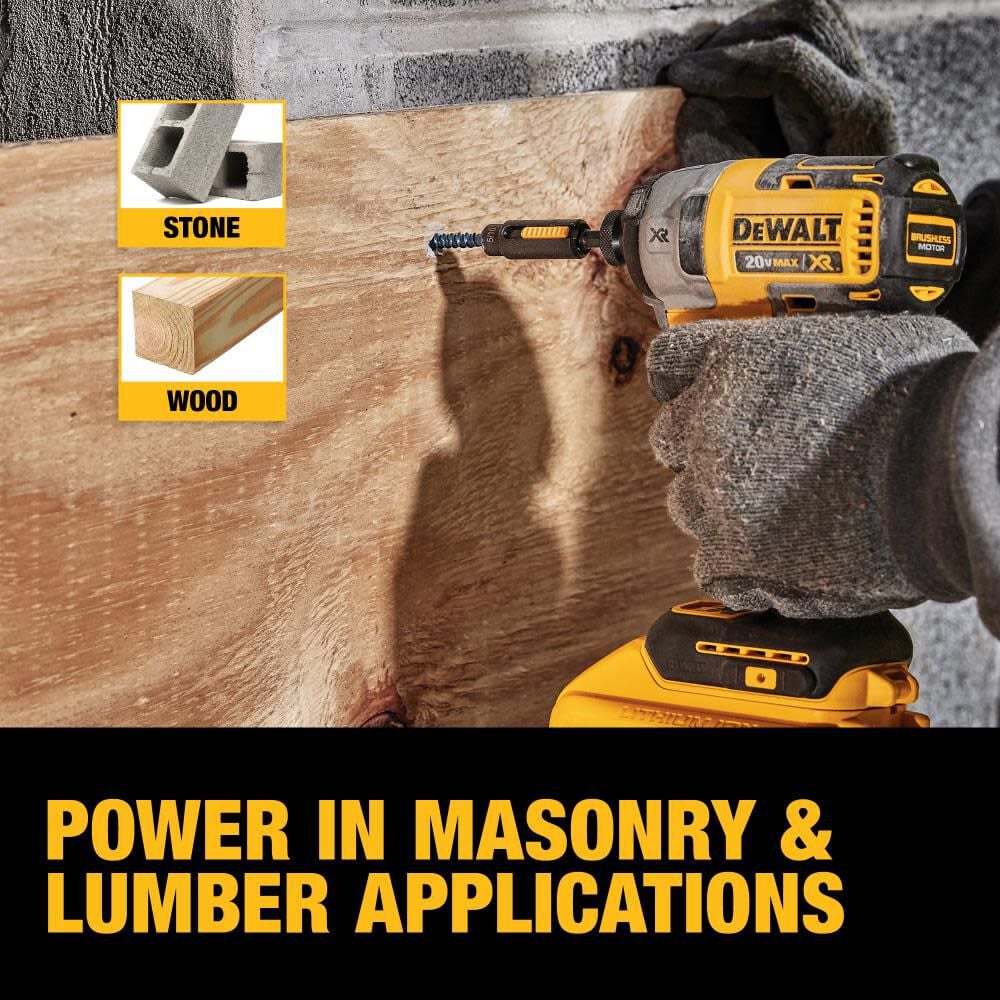 DEWALT 20V MAX XR Brushless 1/4-in 3-Speed Impact Driver (Bare) DCF887B from DEWALT