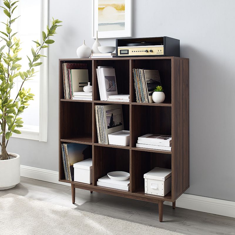 Crosley Liam 9-Cube Bookcase