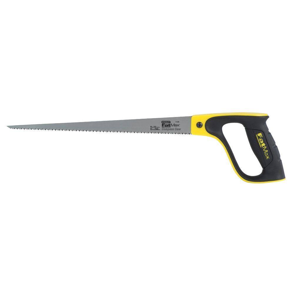 Stanley 12 in. Compass Saw with Plastic Handle 17-205