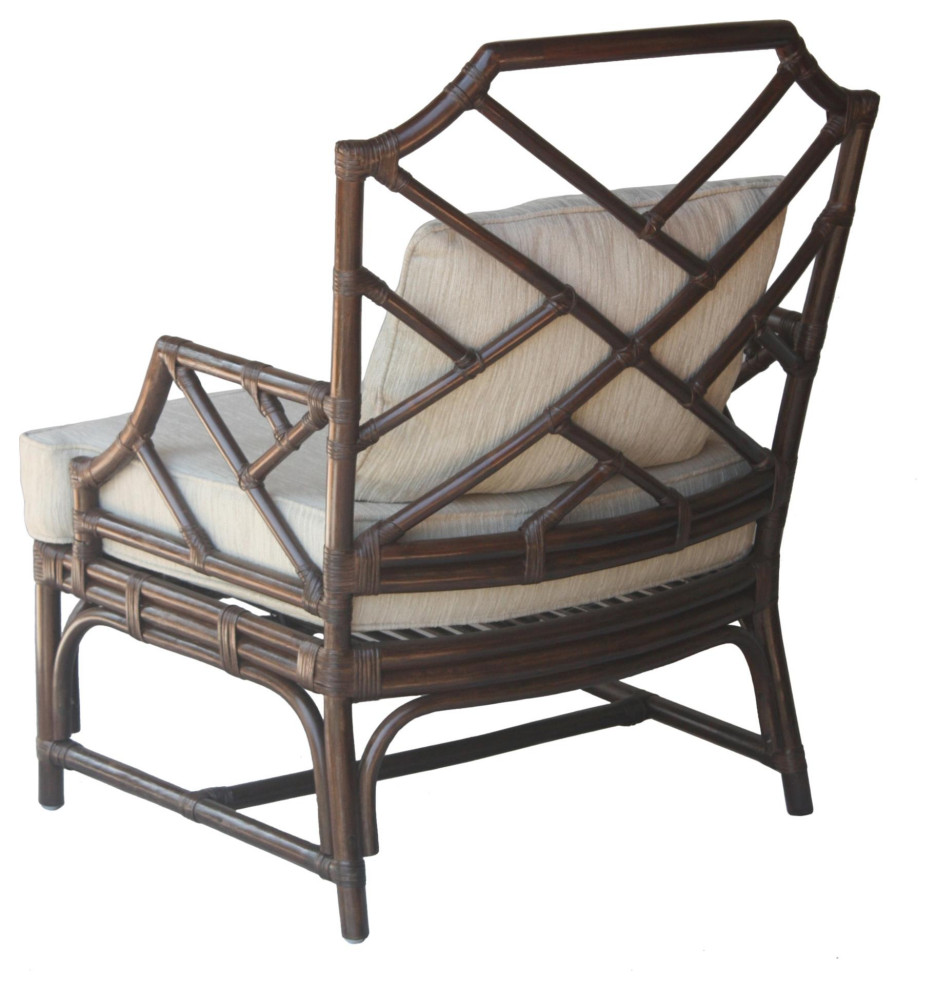 Kara Rattan Accent Arm Chair   Contemporary   Armchairs And Accent Chairs   by New Pacific Direct Inc.  Houzz