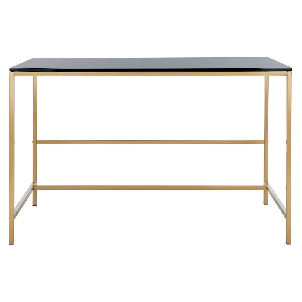 SAFAVIEH Nova Glossy Wooden Desk