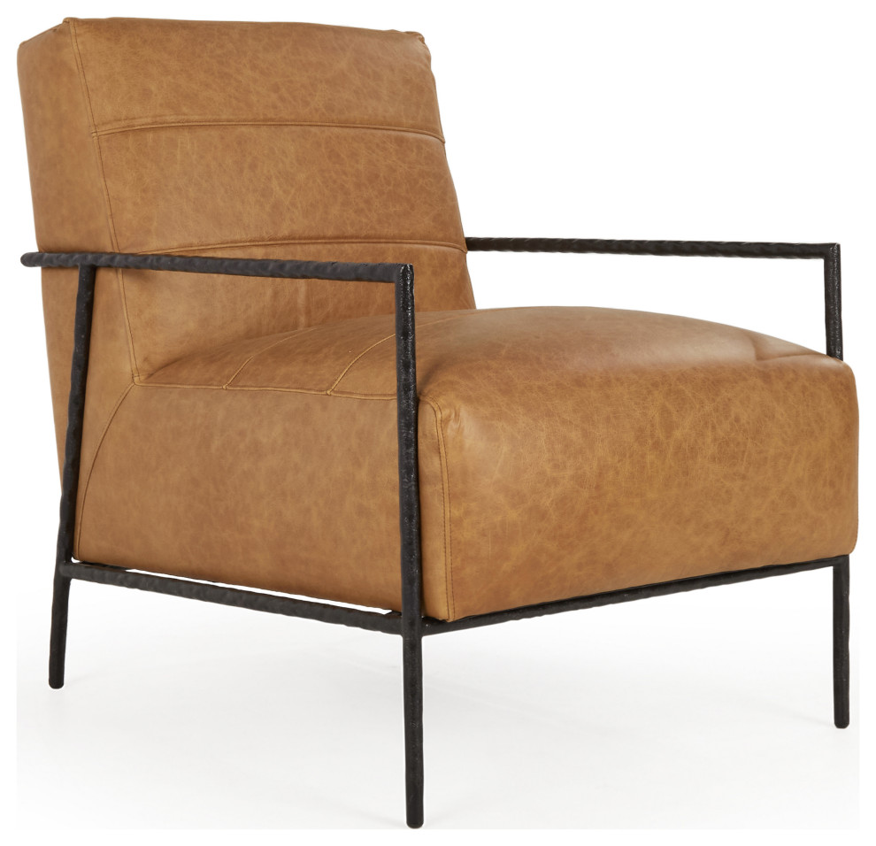 Camden Accent Chair Sahara by Kosas Home   Industrial   Armchairs And Accent Chairs   by Kosas  Houzz