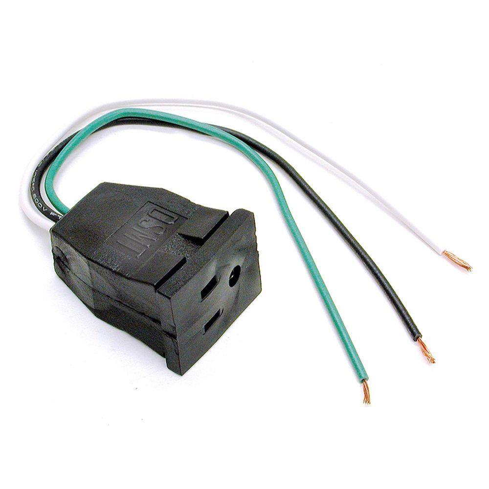 DIAL 10 in. Evaporative Cooler Pump Pigtail Receptacle 7587