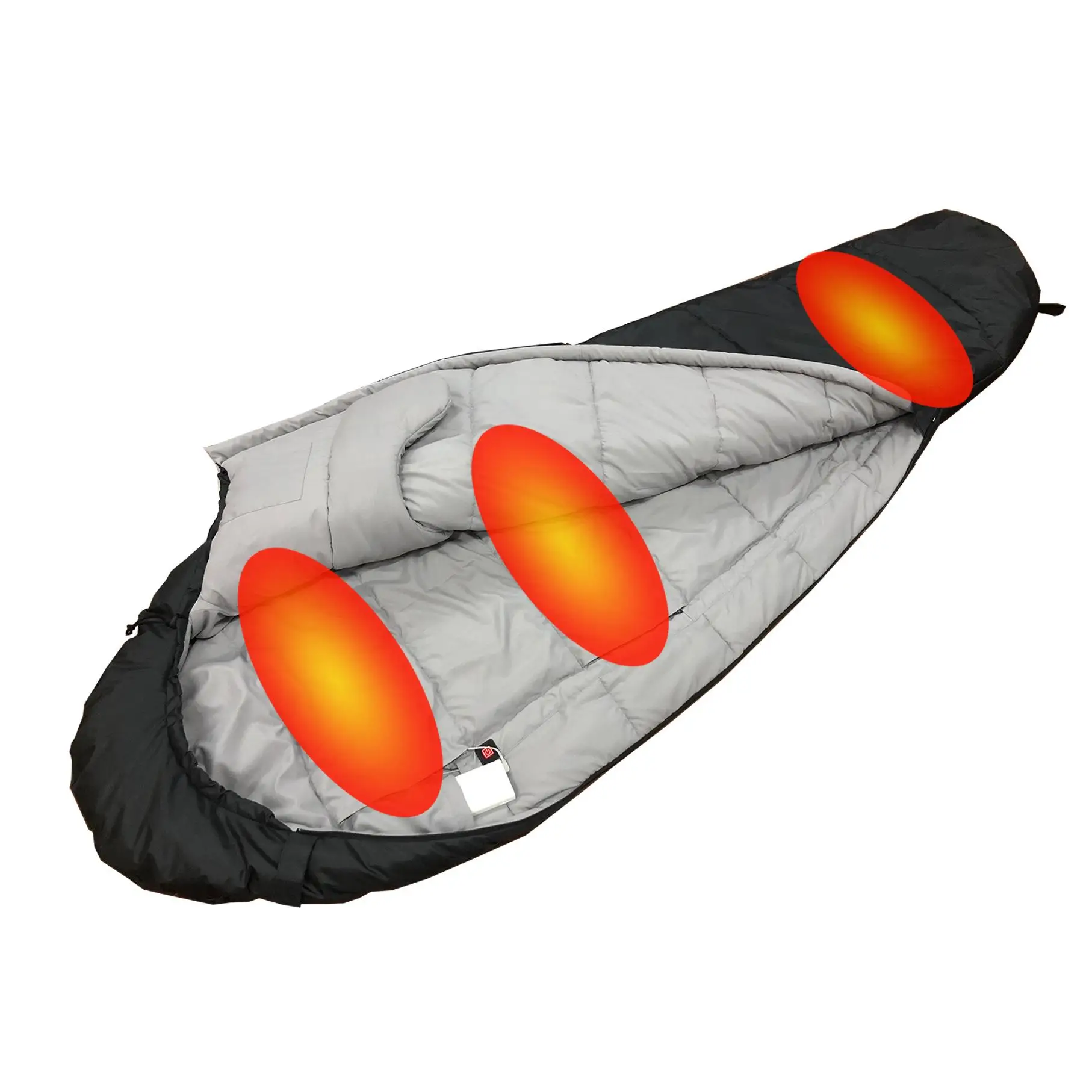 Mydays Tech Customize Waterproof Portable Heating Sleeping Bag warm for extreme cold winter outdoor camping season