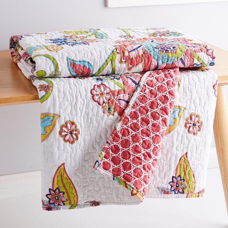 Levtex Home Clementine Spring Quilted Throw