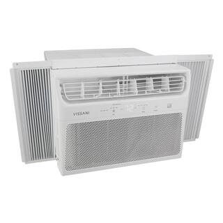 Vissani 10000 BTU 115-Volt Window Air Conditioner for 450 sq. ft. Rooms in White VWA10