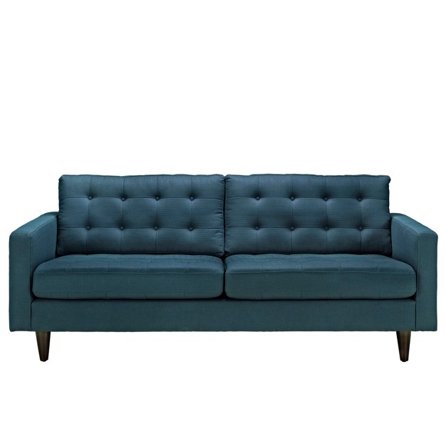 Empress Upholstered Sofa Azure Modway