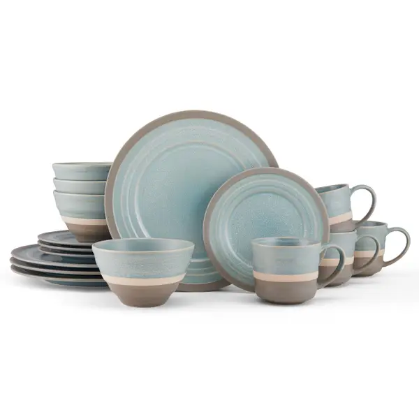 Pfaltzgraff 16-Piece Adina Stoneware Dinnerware Set