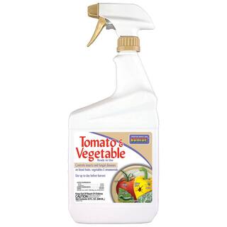 Bonide Captain Jack's Tomato and Vegetable Spray 32 oz. Ready-to-Use Spray Insect and Disease Control for Organic Gardening 6886