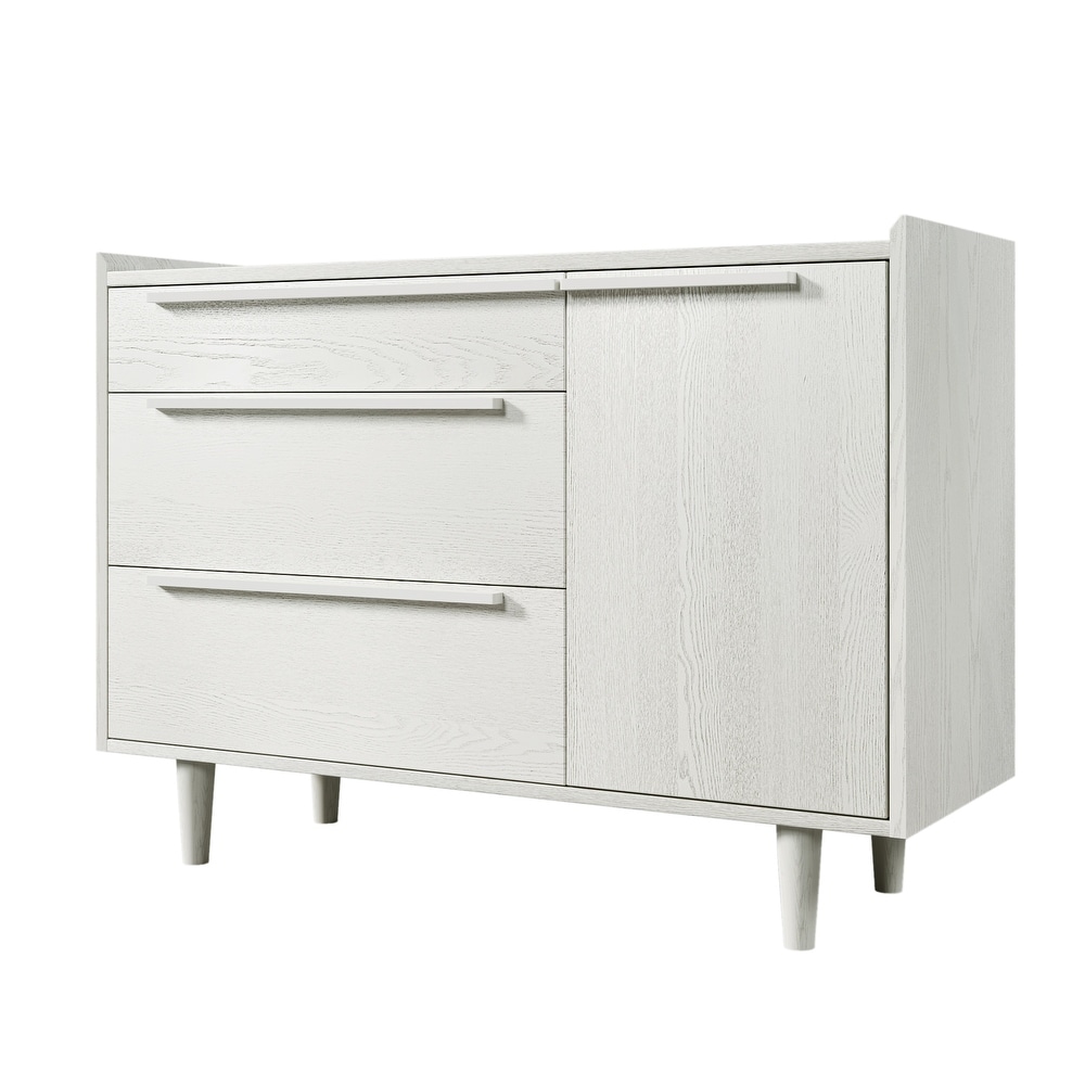 Modern Sideboard with 3 Drawers Storage Cabinet