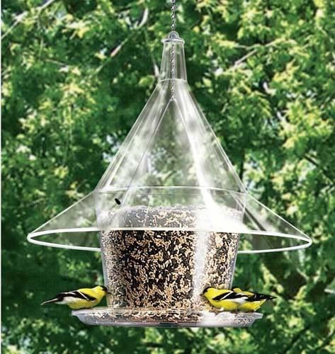 Arundale 360 Sky Cafe Hanging Yard Wild Bird Feeder for Woodpeckers and More