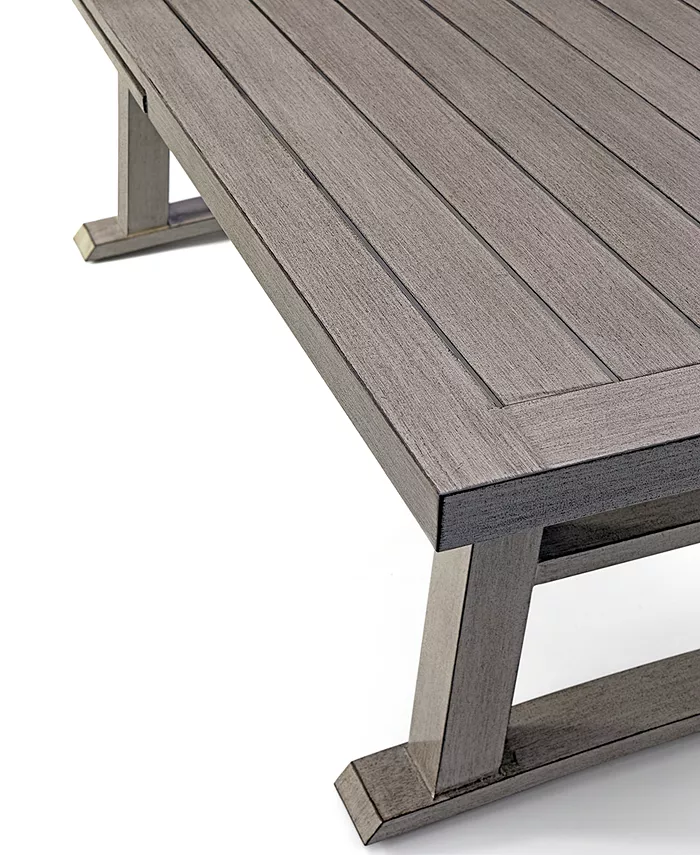 Agio Wayland Aluminum 87 x 40 (extends to 110) Outdoor Extension Dining Table