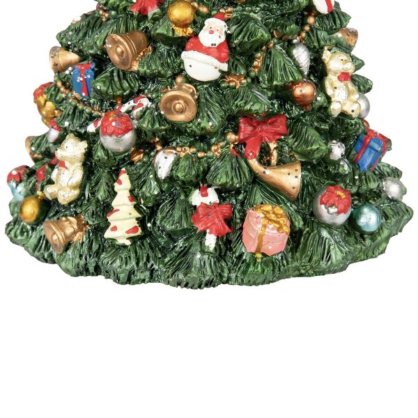 Musical Rotating Christmas Tree Figurine